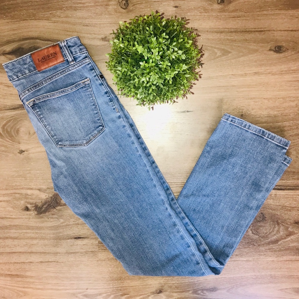Ralph Lauren light was blue Jeans size 4